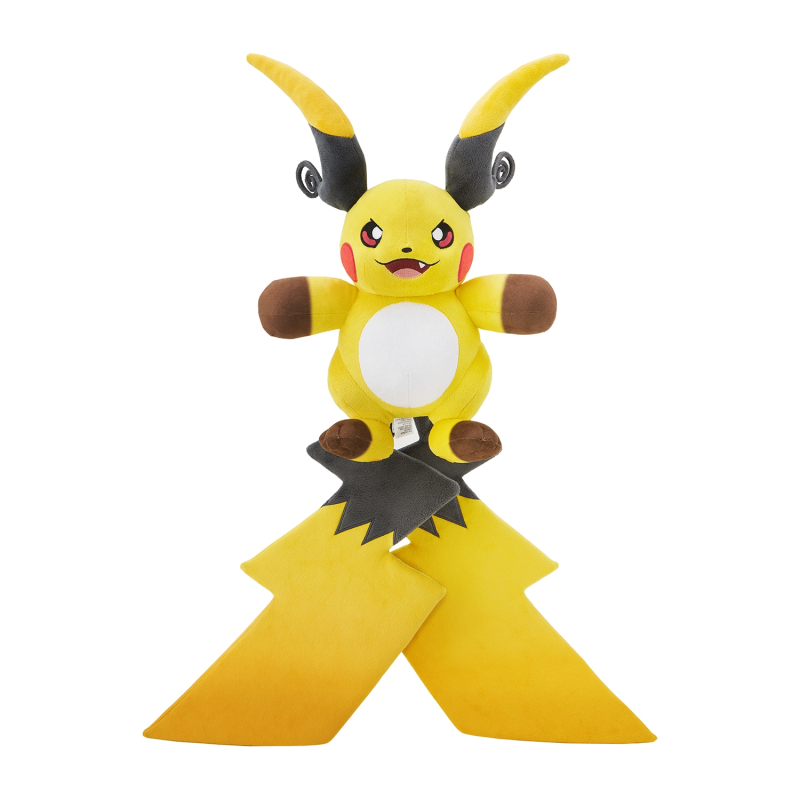 Officiële Pokemon center knuffel mega Raichu X +/- 58cm 